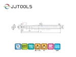 2JJTC ( Dao phay ngón bo góc, cổ dài, 2 ME) - JJTOOLS